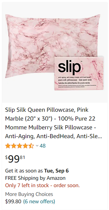 silk pillowcase amazon 4